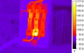 Visión con cámara termográfica infrarroja